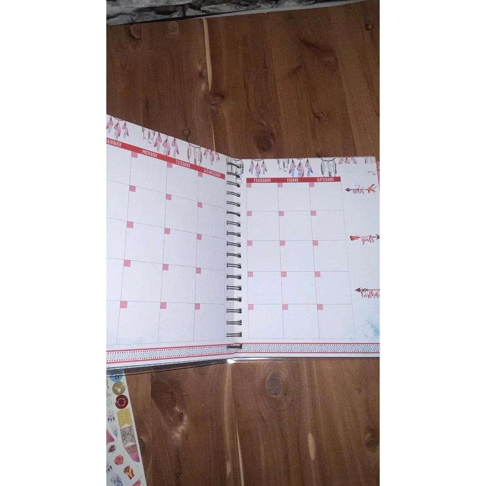 New 18 Month Planner, Organizer Sticker Pad Bundle